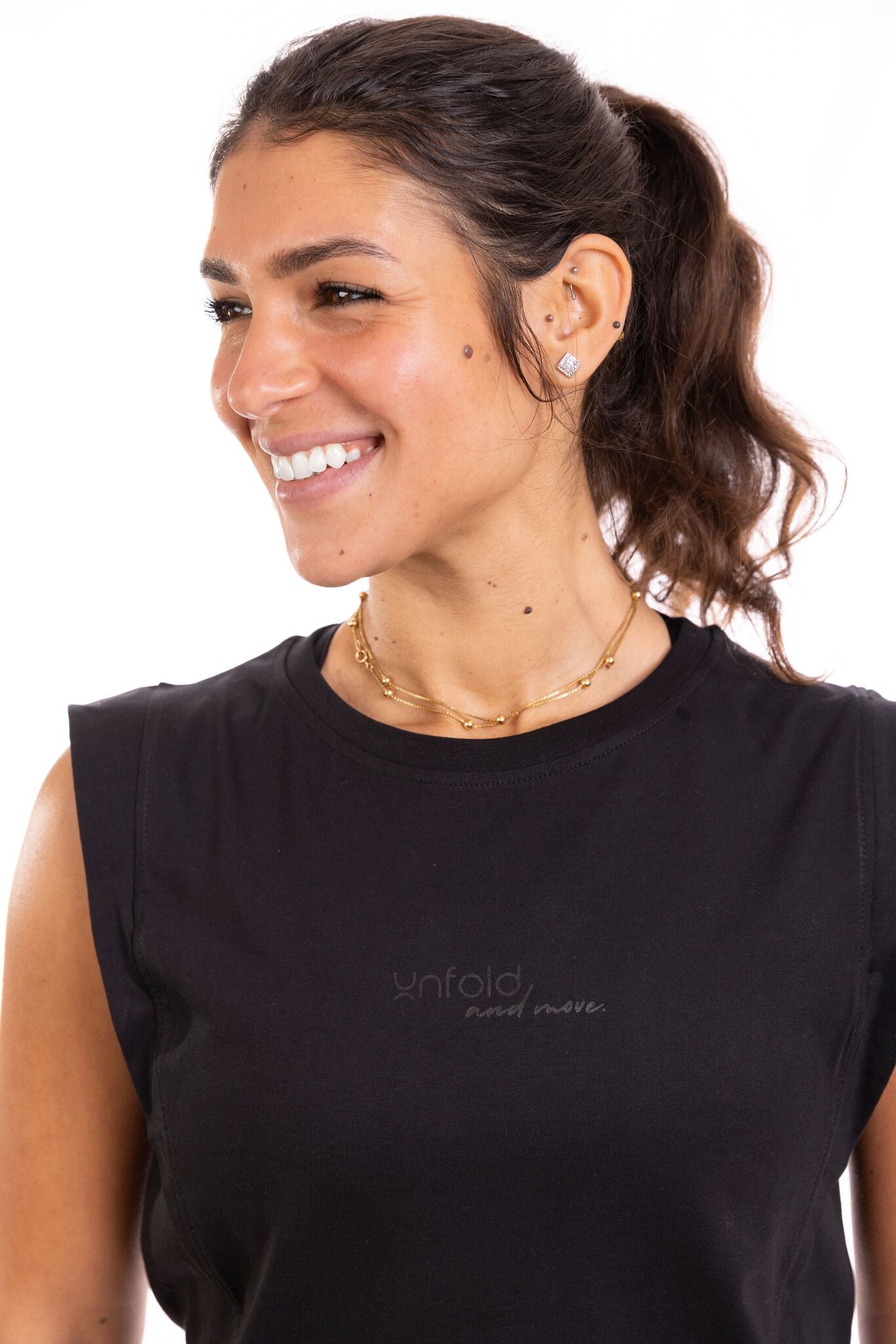 COMFY TOP - MIDNIGHT BLACK