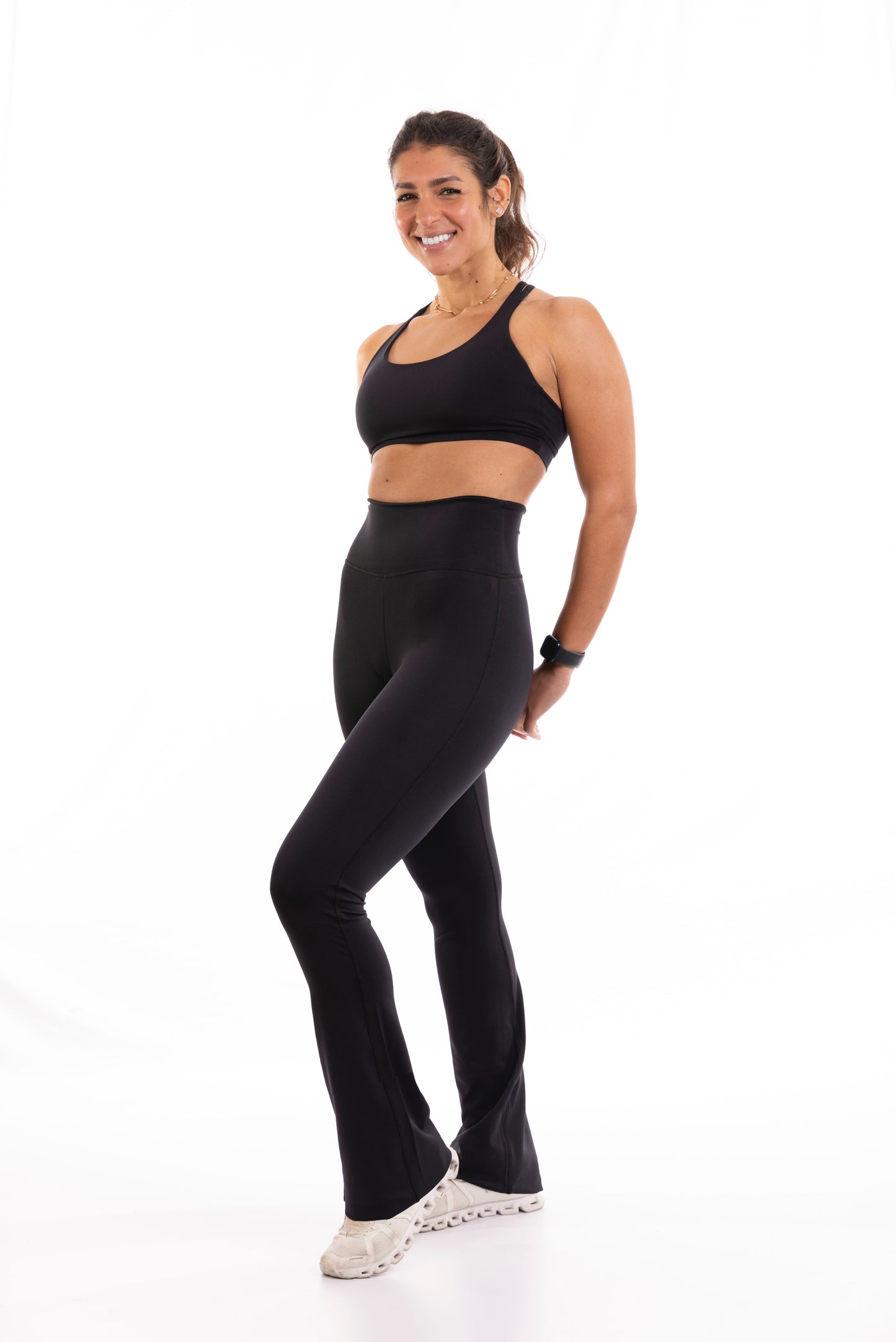 CROSS STRAPPY BRA - MIDNIGHT BLACK