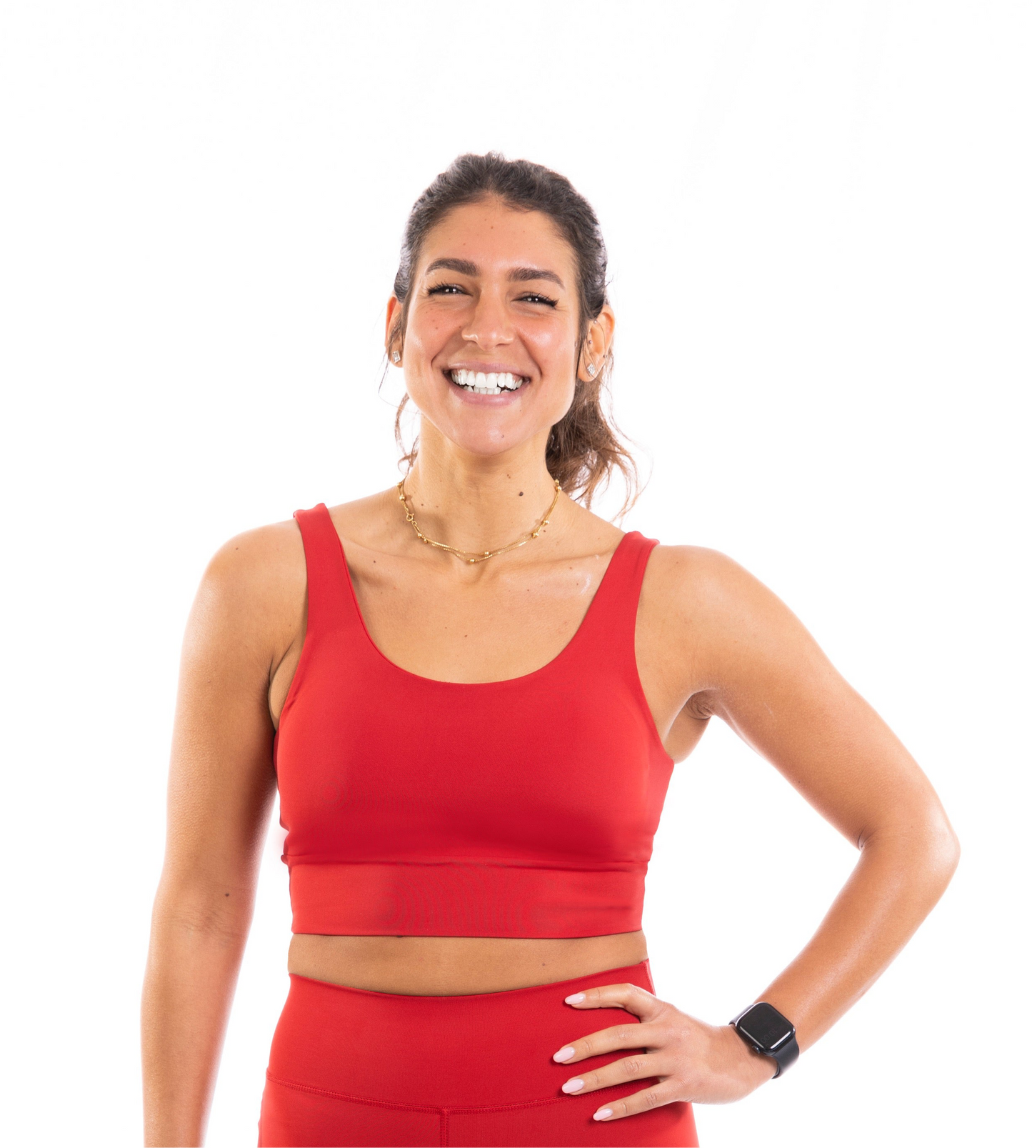 CROP TOP - CLASSIC RED