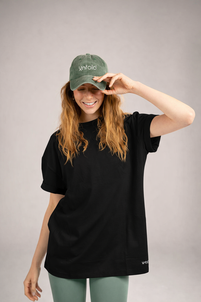 OVERSIZED UNISEX T-SHIRT - BLACK