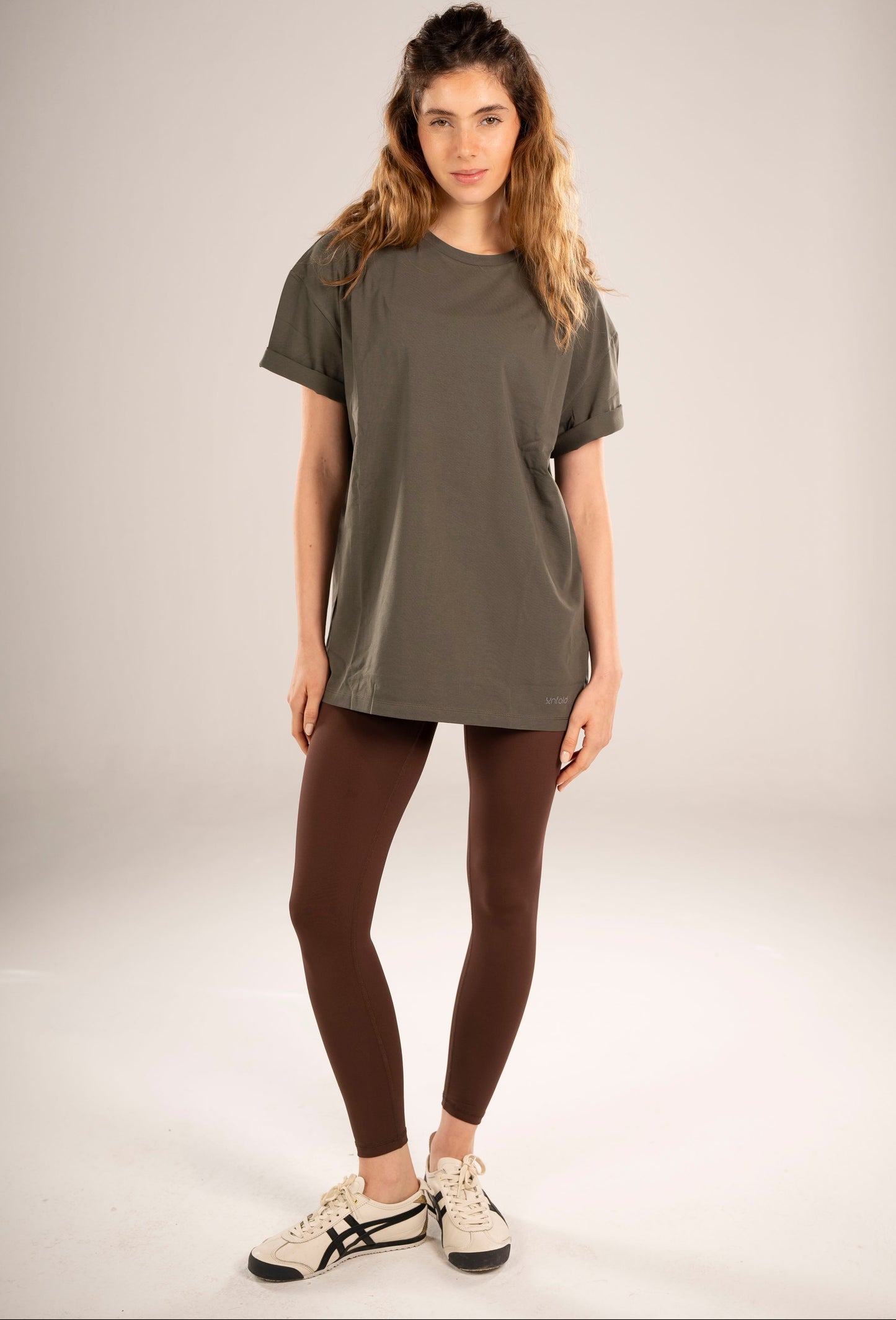 OVERSIZED UNISEX T-SHIRT - OLIVE GREEN