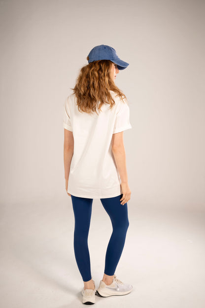 OVERSIZED UNISEX T-SHIRT - MILKY WHITE