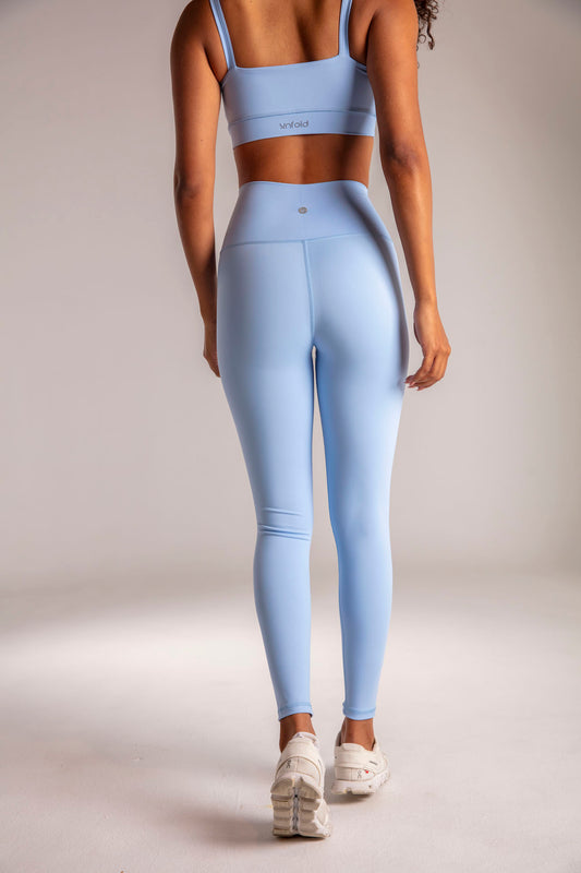 CONTOUR LEGGINGS - SKY BLUE