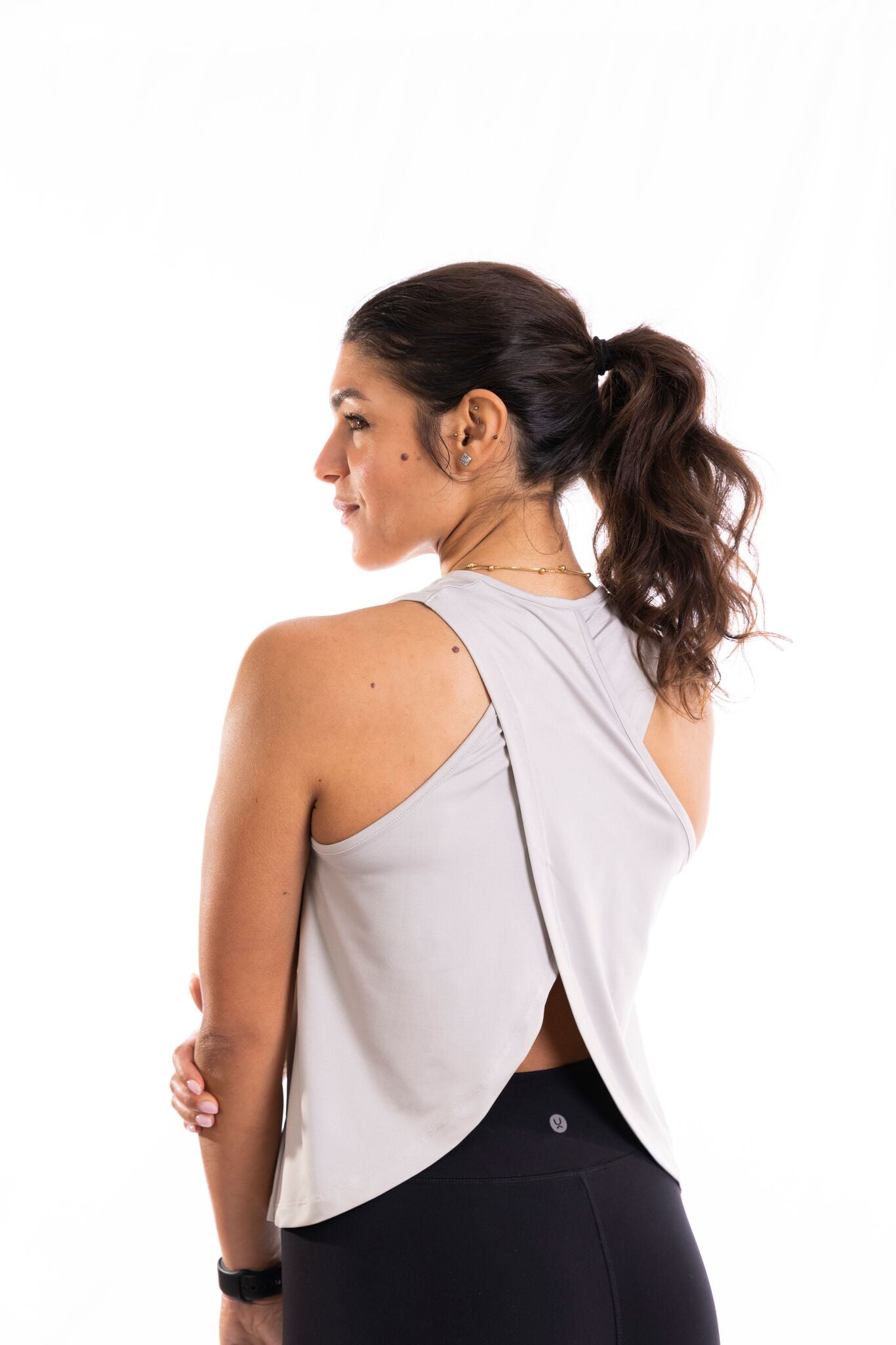 INFINITY TOP - NEUTRAL GREY