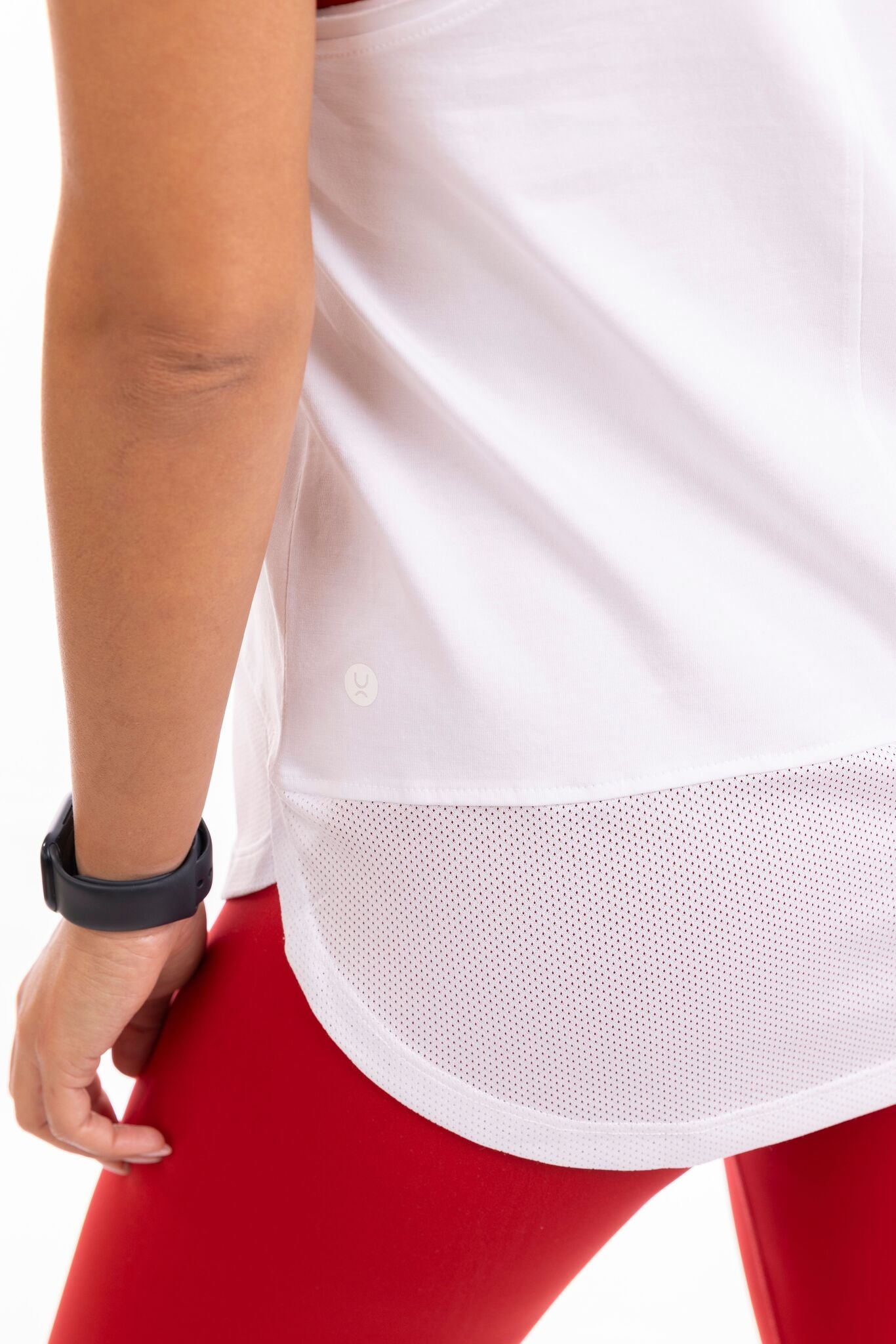 RELAXED RACERBACK - MILKY WHITE